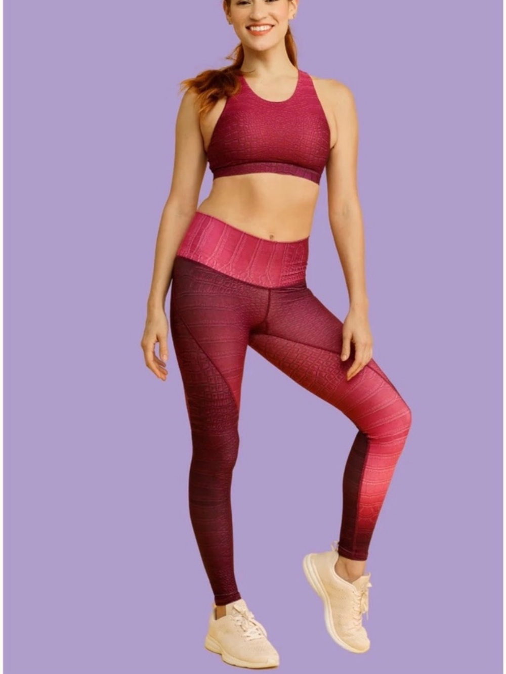 NWT Niyama Sol Croc High Waisted Slice Legging XS